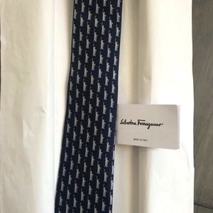 Salvatore Ferragamo Statue of Liberty Silk Tie *Limited Edition*